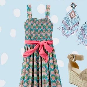 Matilda Jane hummingbird dress, size XL